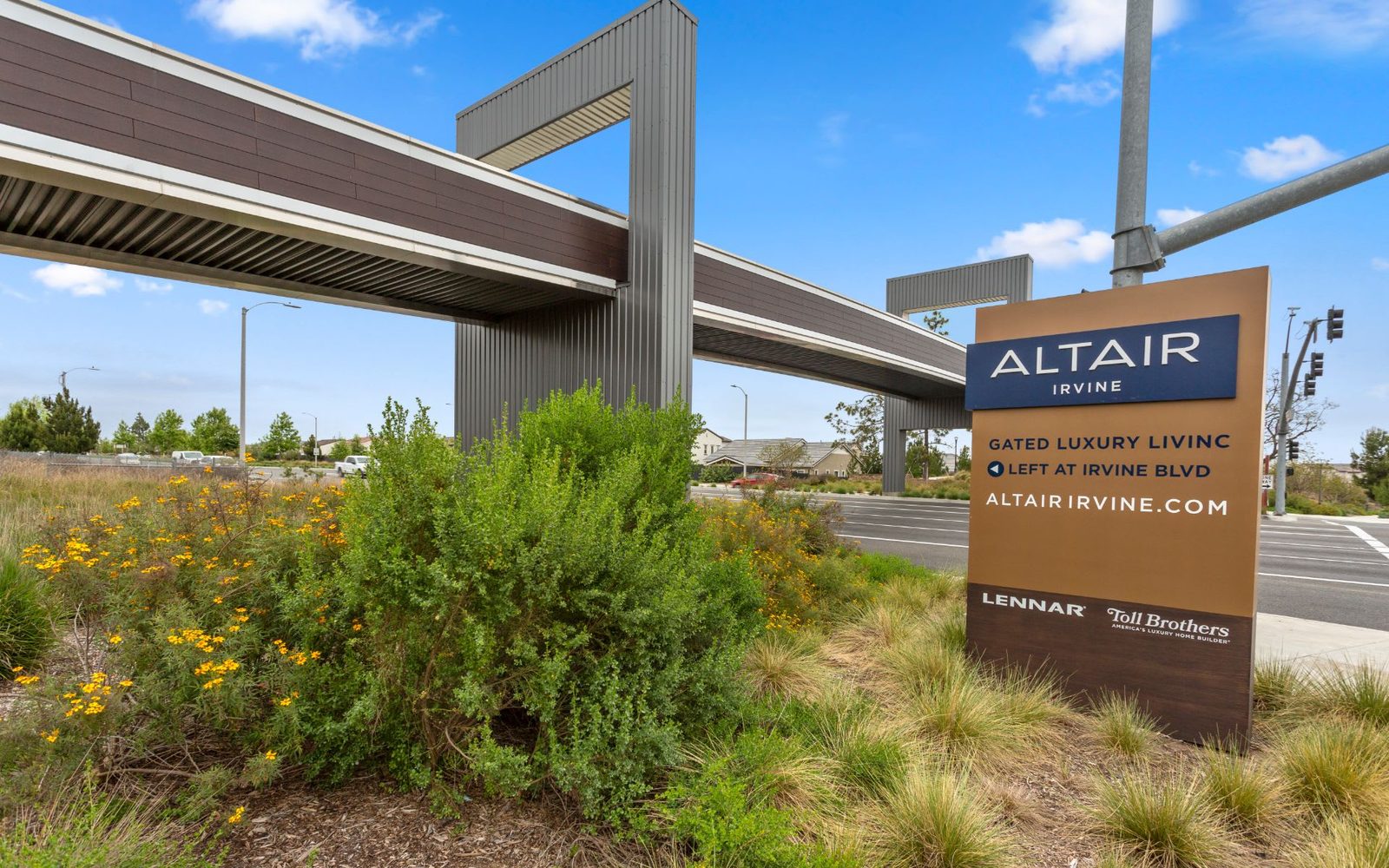 Altair homes in Irvine, California