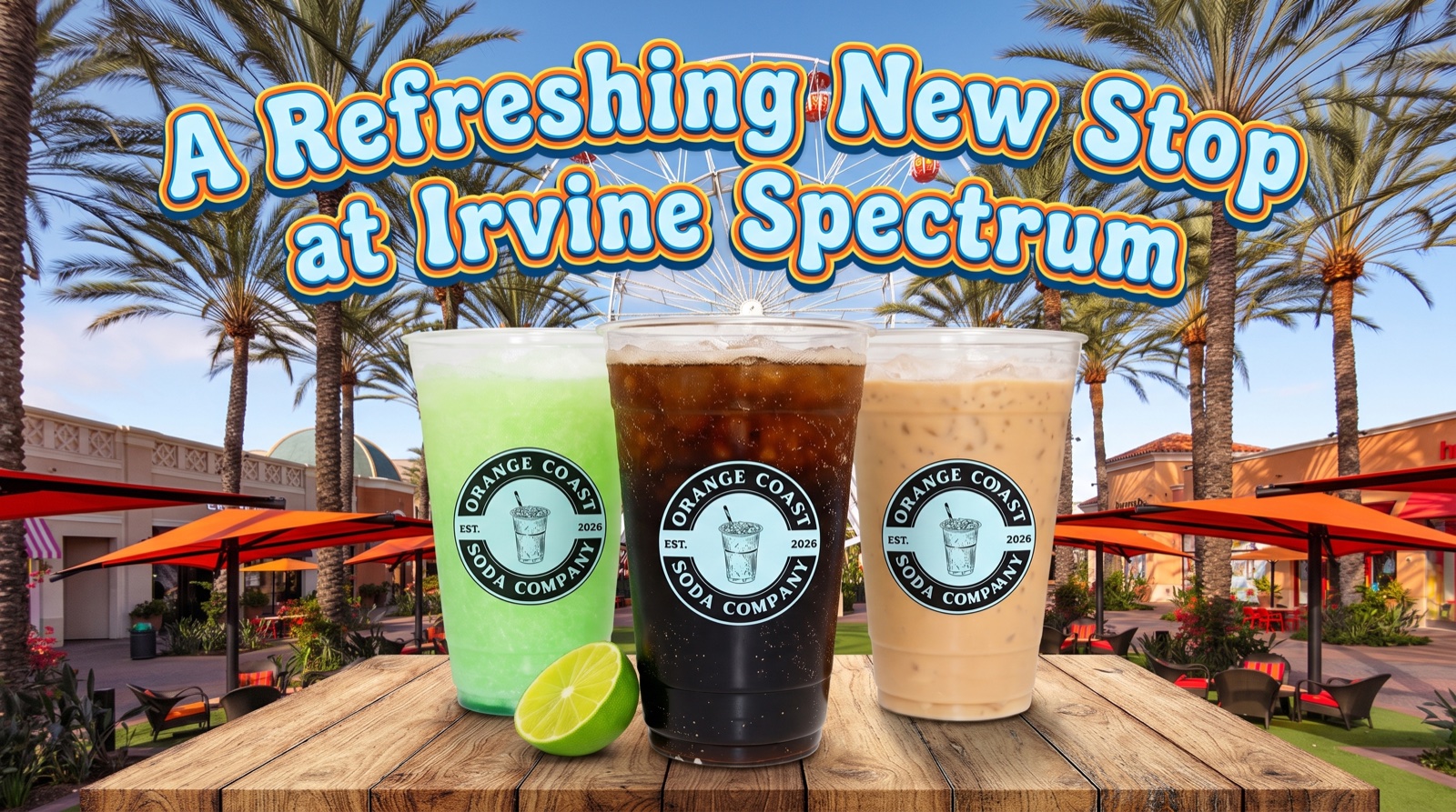 A Refreshing New Stop at Irvine Spectrum: Orange Coast Soda Company